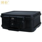 博柜(BOGUN)M105防火防水安全箱小型手提式箱外843度箱内177度半小时隔热,水下24小时防水