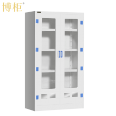 BOGUN P5620U博柜BOGUN防腐蚀器皿柜实验室用耐腐蚀器皿存储、PP耐腐蚀材料、PP热熔焊接、有机玻璃门存储物一目了然、底部收集槽